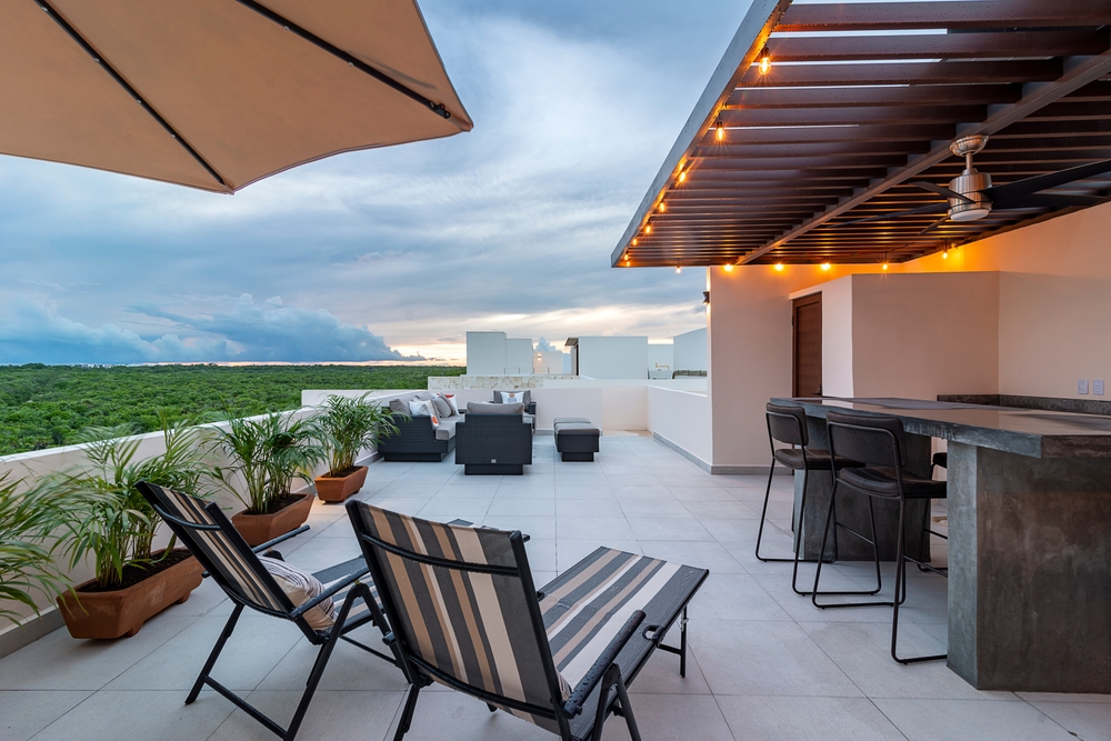 éclairage terrasse